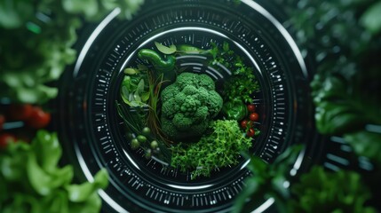 A hightech nutrition program that uses spectral energy to infuse food with the benefits of ancient herbal medicines