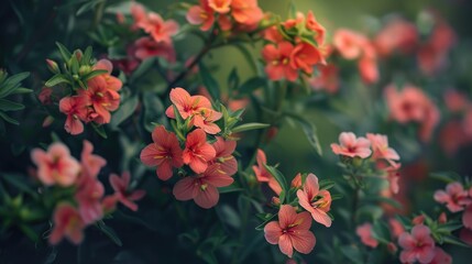 Fototapeta premium New batch of zelosia blooms