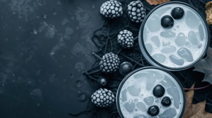 Supernatural drink ingredients sourced from mystical plants and enchanted brews offer flavors that change with the phases of the moon