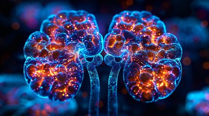 Endocrinology adrenal gland disorders illustrated: Cushing's syndrome, Addison's disease, and adrenal insufficiency. , Minimalism,