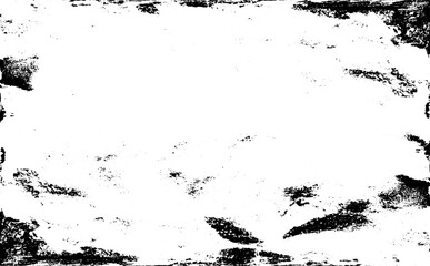 Rough black and white texture vector. Distressed overlay texture. Grunge background. Abstract textured effect. Vector Illustration. Black isolated on white background. EPS10