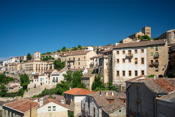 Scenic View of Sepulveda Town in Segovia, Spain