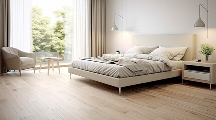 ambiance light wood flooring