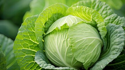 Obraz premium quality agriculture cabbage vegetable