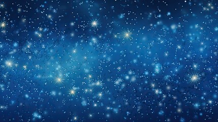 calm blue background with stars