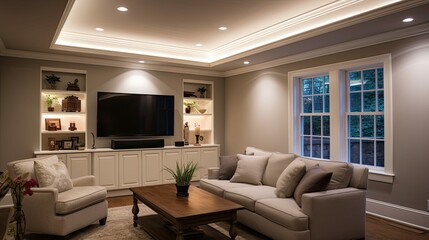 Fototapeta premium modern electrical light renovation