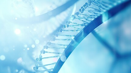 vibrant light blue medical background