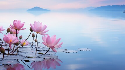 landscape pink flower border