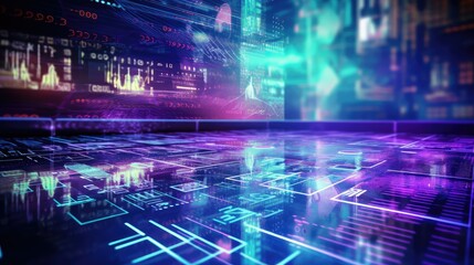 cryptocurrency abstract financial technology background