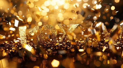 text background confetti illustration transparent thank you confetti golden follower gold user view creative figure counter network anniversary signs number streamer s.