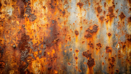 orange rusty metal background