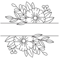 vector floral ornament