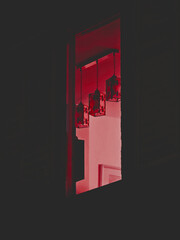 red tint