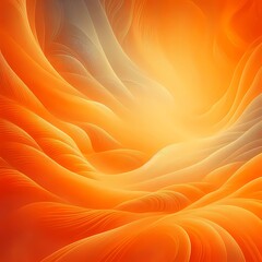 Obraz premium abstract orange wave background, generated with Generative A.I