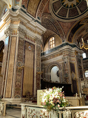 Cathedral of Monopoli in Apulia, Italy. Basilica of the Madonna della Madia.