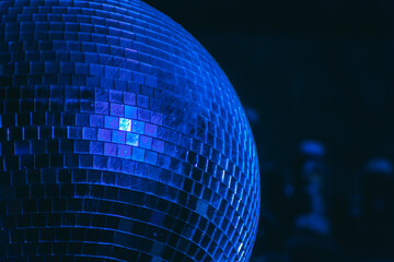 Shiny disco ball.