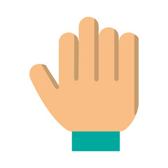 Hand Vector Flat Icon Design