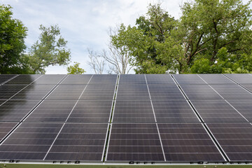  Konstrukcja naziemna instalacja fotowoltaiczna, odnawialne źródła energii, energia ze słońca,...