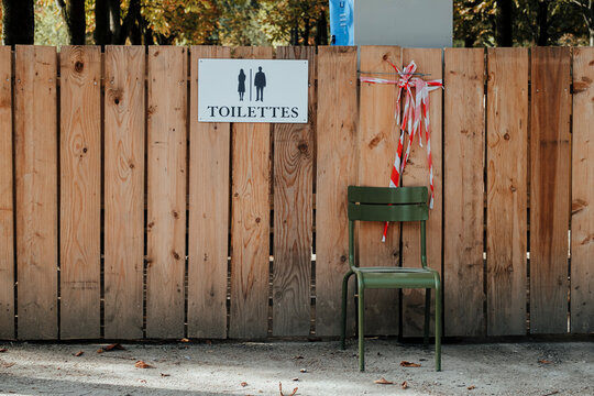 Toilet in the park