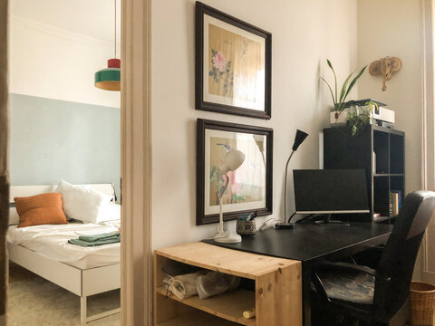 UGC office and bedroom view 