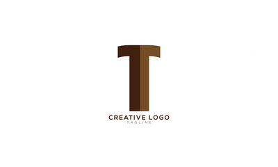 TT Abstract initial monogram letter alphabet logo design