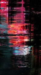 "Digital Wonderland: Capturing the Beauty of Glitches in High-Tech"