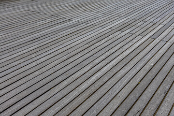 La plage et les planches de Deauville