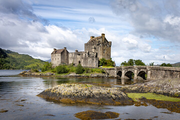 Eilean Donan Castle Overlooking Loch Duich, Scotland