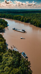 Barcos Balsa Travessia Rio Amazônia Mangue Ilha Marajó Salvaterra Açaí Floresta Biodiversidade...