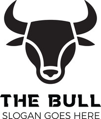 The Bull logo design