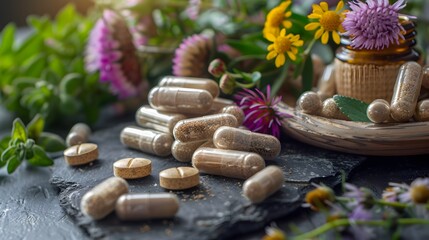 Herbal Supplements and Natural Remedies for Holistic Health and Wellness