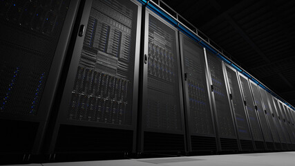 Data Center Server Room