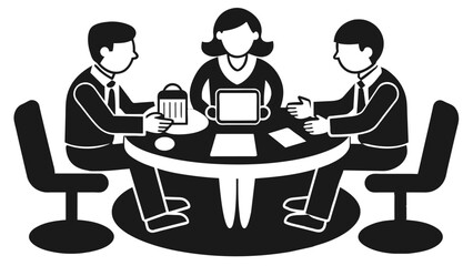 Roundtable Discussion Icon