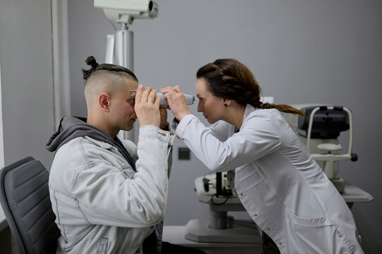 Consultation with the ophthalmologist.