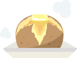 じゃがバター　シンプル