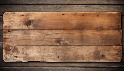 old wooden sign board
