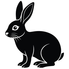 A cute rabbit vector illustration eps file