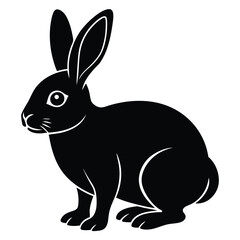A cute rabbit vector illustration eps file