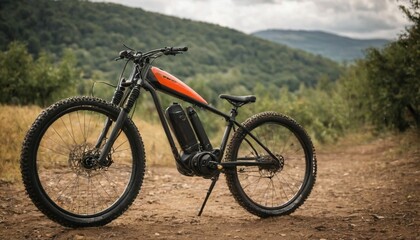 Fototapeta premium Off-road bike