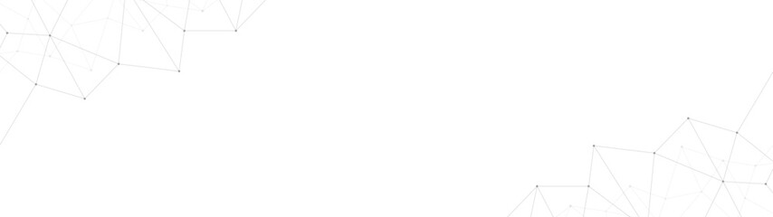 Abstract technology background. Plexus mesh backdrop. Vector