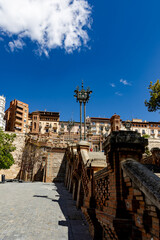 spain teruel city and buildings
