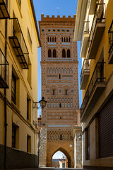spain teruel city and buildings