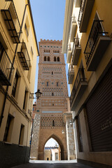 spain teruel city and buildings