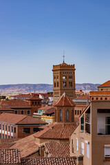 spain teruel city and buildings