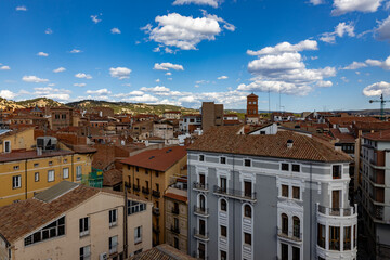 spain teruel city and buildings