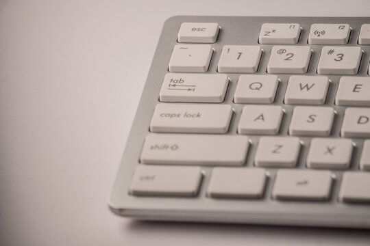 computer keyboard close up