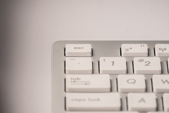 computer keyboard close up
