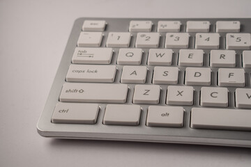 computer keyboard close up
