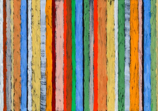 Painted stripes on a dark background