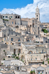 Obraz premium The Old town of Matera, Basilicata Region, Italy